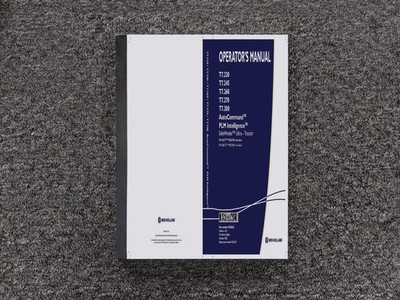 New Holland T7.270 300 PLM Intelligence Owner Operator User Manual 92742622