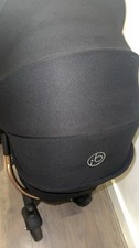 Ickle Bubba Stomp, Black, Pushchair With Carrycot, Used