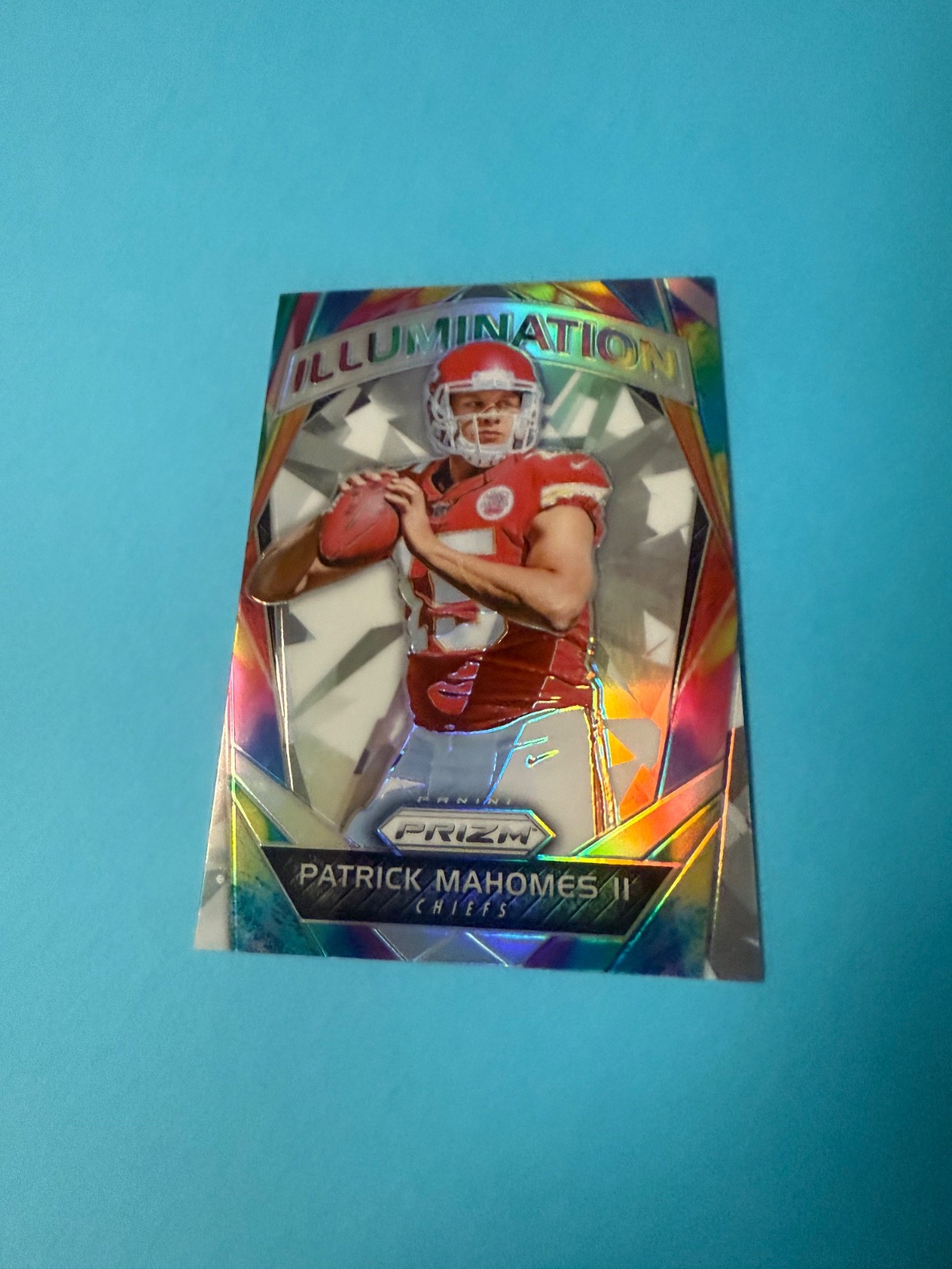 2017 Panini Prizm - Illumination Patrick Mahomes II #3 Silver Prizm (RC)