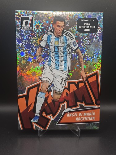 Angel Di Maria #17 2025 Panini Donruss Road to FIFA Kaboom card