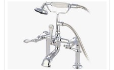 Kingston KS265C Brass Chrome Clawfoot Tub Faucet - New In Box Fast Shipping