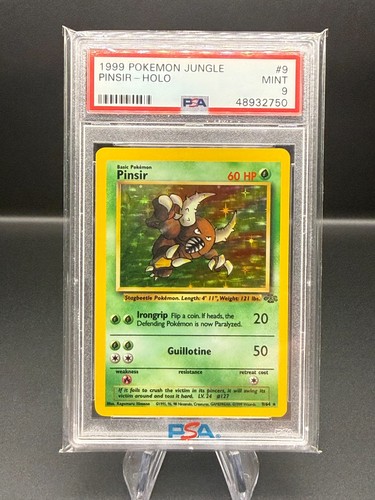Pinsir (Unlimited) graded PSA 9 for sale on eBay