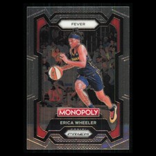 Erica Wheeler #44 2024 Panini Prizm Monopoly WNBA Indiana Fever Basketball Card