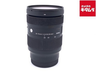 SIGMA C 28-70mm F2.8 DG DN for Sony FE -EXC- 8080
