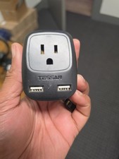 TESSAN UK Travel Plug Adapter Dual USB Charger Type G for UK Ireland Hong Kong B