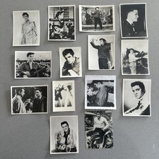 Elvis Presley 1960’s Fan Club Photos Pictures x14 Black& White Printed Signed (M