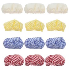  12pcs Sourdough Cover: Sourdough Starter Jar Cover - Reusable Mason Canister