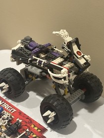 LEGO NINJAGO 2506: Skull Truck  W/ Minifigures & Instructions