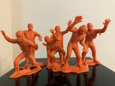 Famous Monsters Set of 6 Marx Mexican Recast Figures Frankenstein Creature Etc