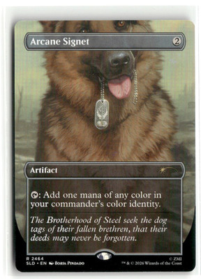 mtg Secret Lair Fallout Greet the Dog ×2 Secret Lair x Fallout®: Greet the Dog Foil Edition​ | Secret Lair