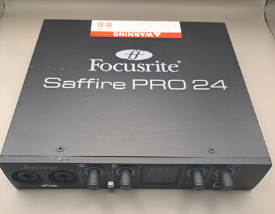 Focusrite Saffire Pro 24 Audio Recording Music Interface