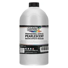 Pouring Masters Acrylic Pearlescent Mixing Effects Medium - 32-Ounce
