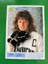 Cammi Granato 1993 Classic Hockey Draft Rookie RC Card #66. rookie card picture