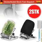 Sprossen / Keimen Sprossenglas set Sprossengläser 2x1000ml Keimglas für Sprossen