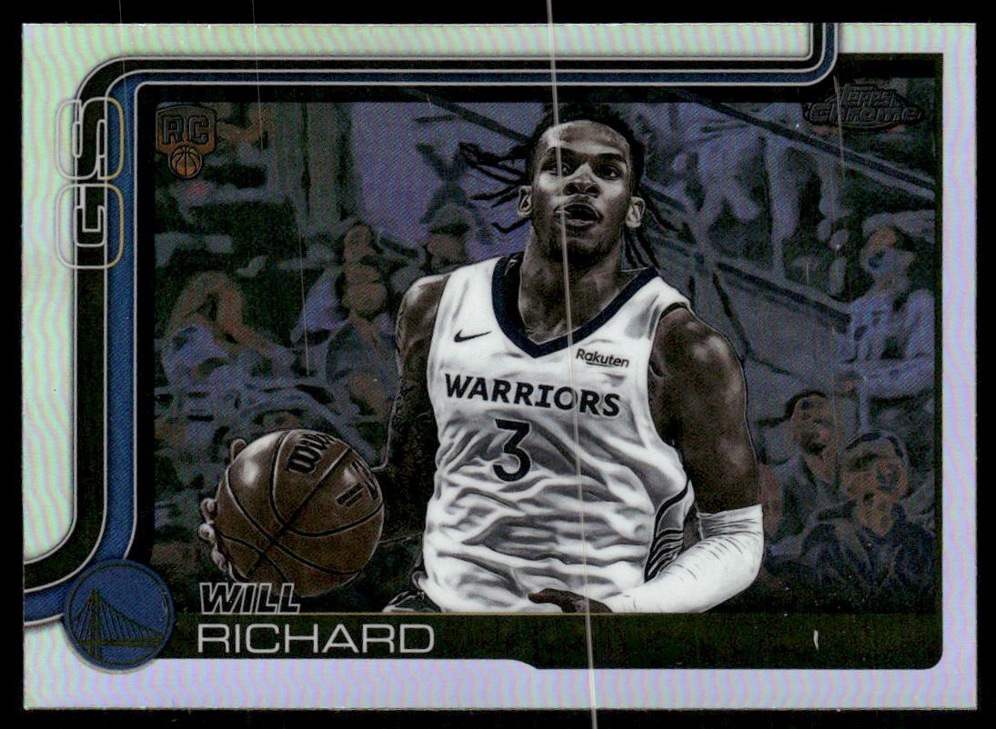 2025-26 Topps Chrome Negative Refractors #287 Will Richard - BSK