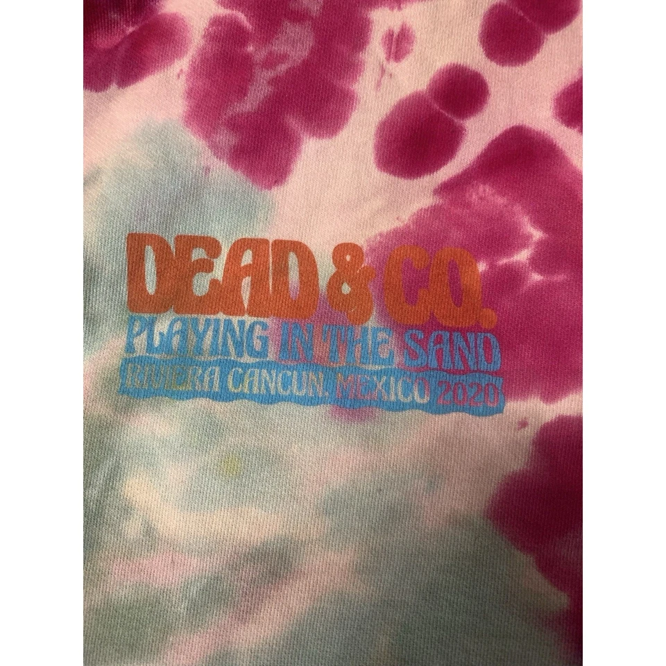 Sudadera con Capucha Grateful Dead & Co HANDMADE PITS 2020Tour Merch SYF Banda Esqueleto Tie Dye Foto 2 de 4