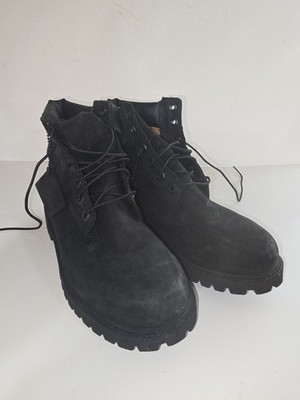 Timberland Men s 6-Inch Premium Waterproof Boots   Black Nubuck   Size 5.5M