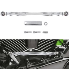 Gear Shift Linkage Shifter Link Chrome For Harley Touring Street Glide Softail