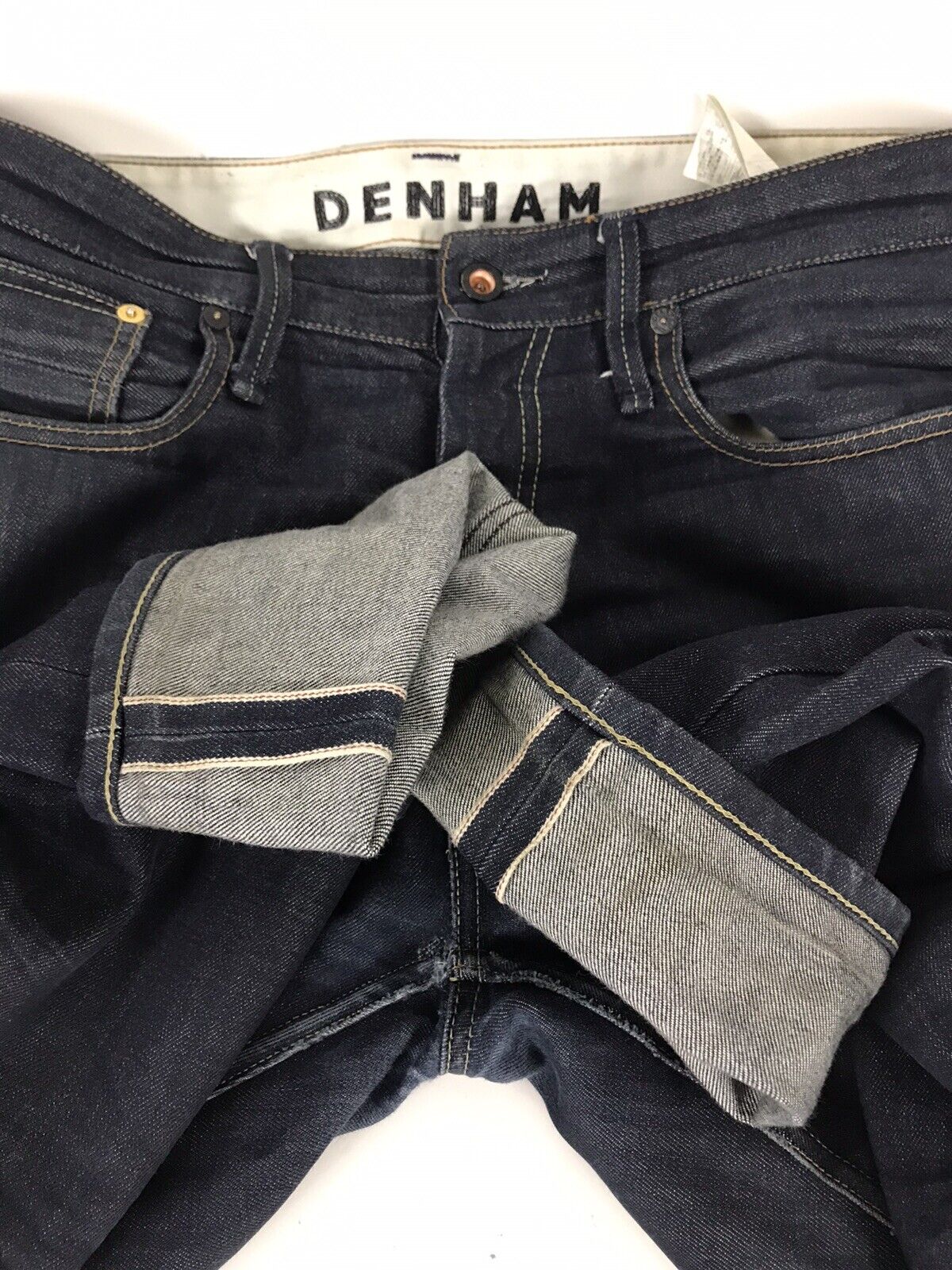 モデル 【DENHAM】RAZOR SLIM FIT のサイズ