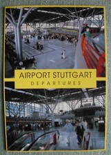 Airport Stuttgart * STR * Pocztówka * Departures
