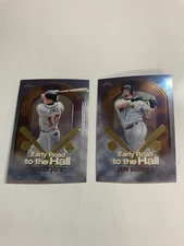 2 1999 Topps Chrome Early Road to the hall chipper Jones Jeff Bagwell
