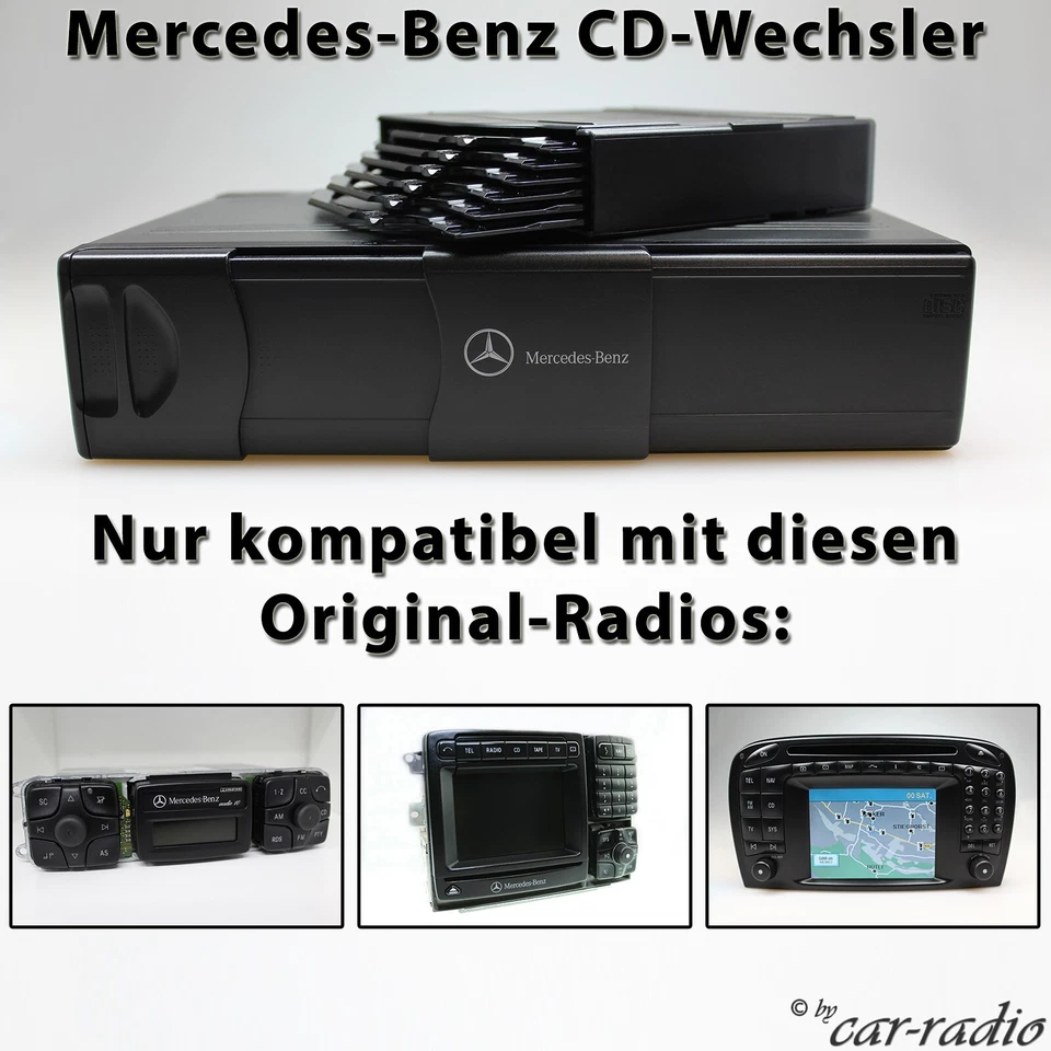 Mercedes-Benz R230 W220 Original CD-Wechsler AL3010 MC3010 Alpine CD-R Changer - Bild 3 von 4