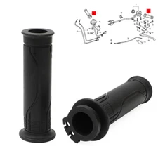 Handlebar Grips Throttle Grips Set For Honda CBR250 CB300 CBR300 CB500 CBR500R