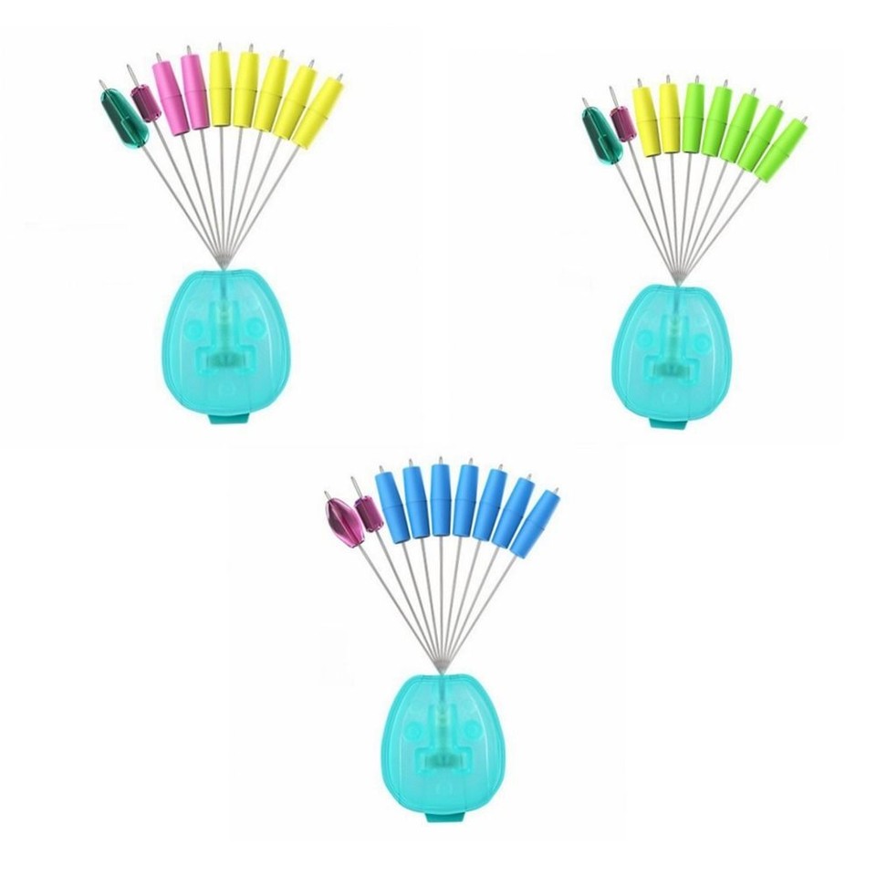 90PCS 5+2+2 Fishing Line Stopper Silicone Space Bean Stopper Boat