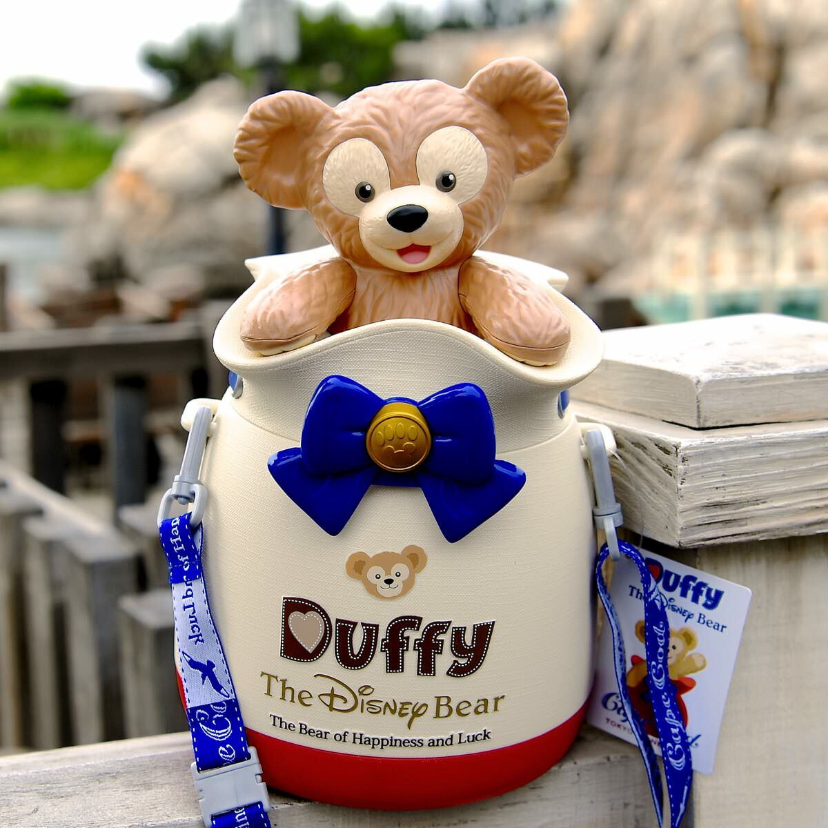 ✰DisneySea✰Duffyバック Tokyo Disney Sea Jumped out of the duffle bag Duffy Limited