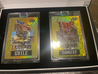 Saturday Morning Cards 2024 SMC Street Fighter II  Gold Matrix /20 Guile Zangief