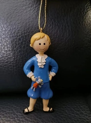 Little Boy In Blue Christmas Ornament - Picture 3 of 6