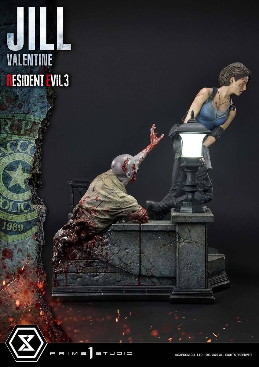 1/4 Quarter Scale Statue: Jill Valentine Resident Evil 3 Statue 1/4 Scale  by Prime 1 Studio