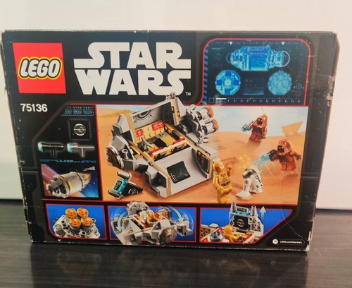 LEGO STAR WARS SET 75136 DROID ESCAPE POD JAWA C-3PO R2-D2 NIB RETIRED SEALED - Picture 2 of 5