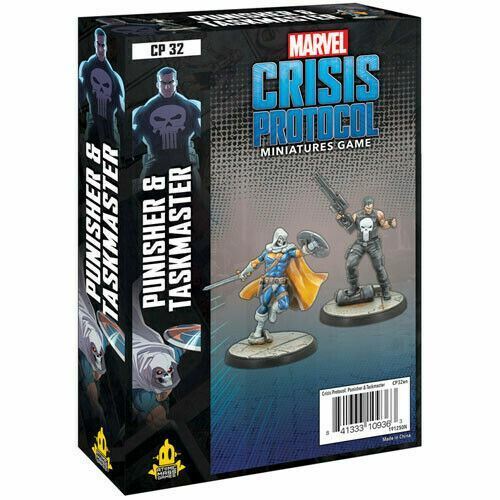 Marvel Crisis Protocol - Punisher & Taskmaster -=NEW=- Miniatures Expansion - Picture 1 of 1