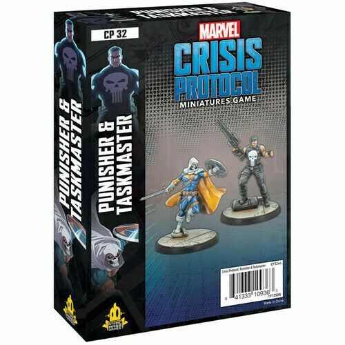 Marvel Crisis Protocol - Punisher & Taskmaster -=NEW=- Miniatures Expansion - Afbeelding 1 van 1