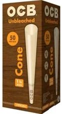 OCB® Virgin Cone 1 1/4 Mini Tower – 50 Count Box