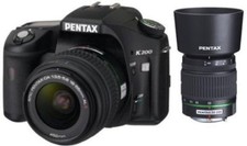 PENTAX Digital SLR Camera K200D Double Zoom Kit