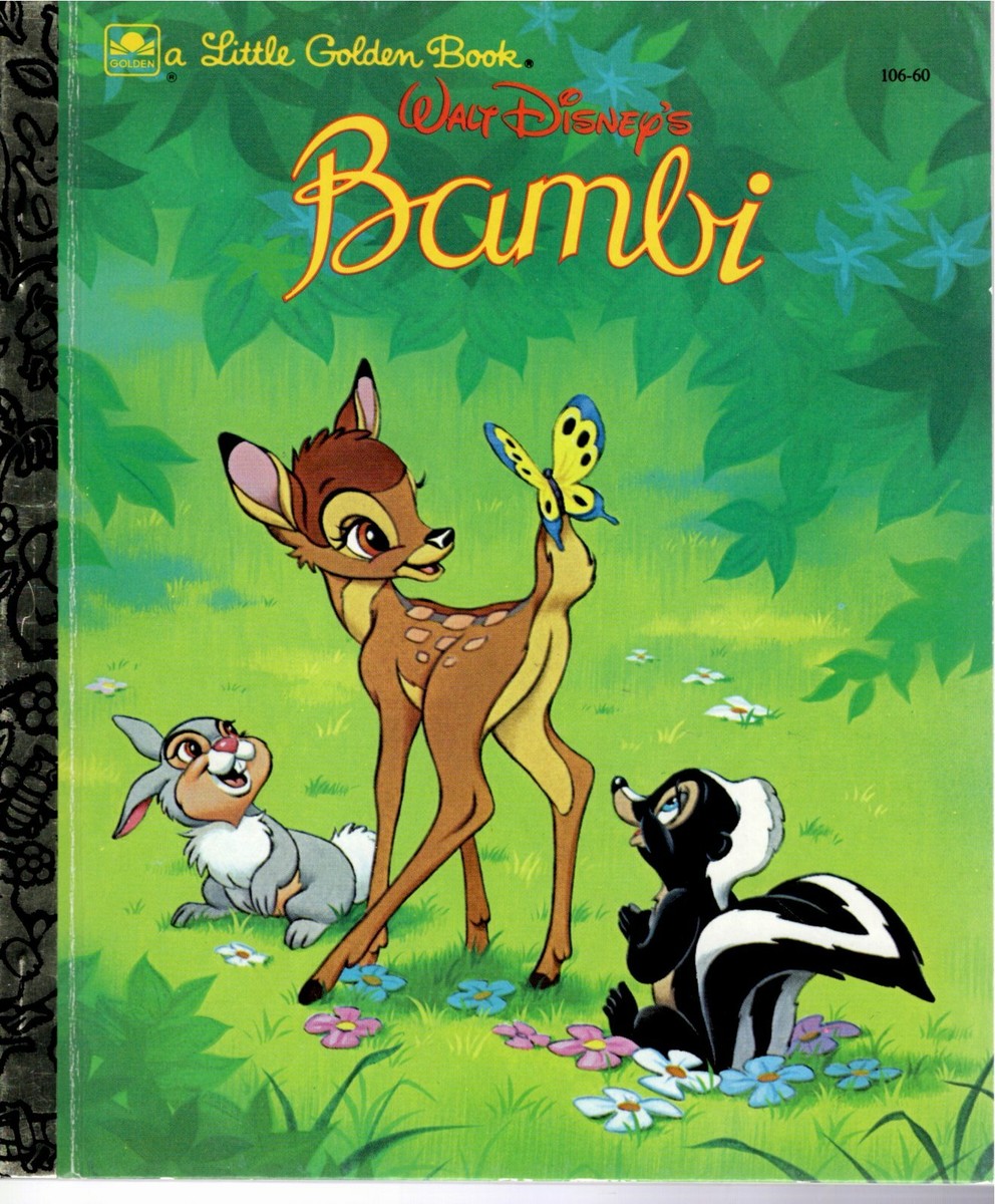 Bambi by Felix Salten (Walt Disney) - Little Golden Book | eBay