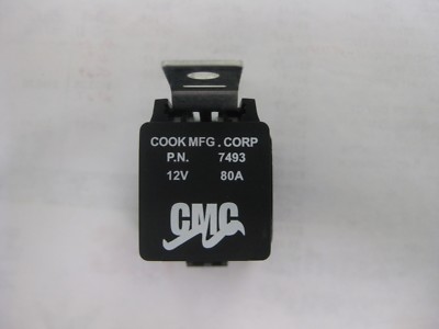 T-H Marine CMC Cook Mfg. Jack Plate Power Tilt & Trim Relay 12V 80 Amp 7493
