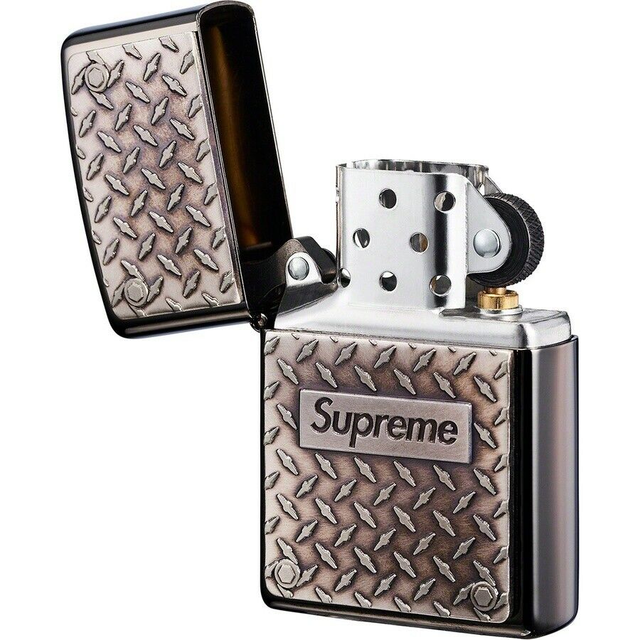 19Supreme Diamond Plate Zippoジッポライター