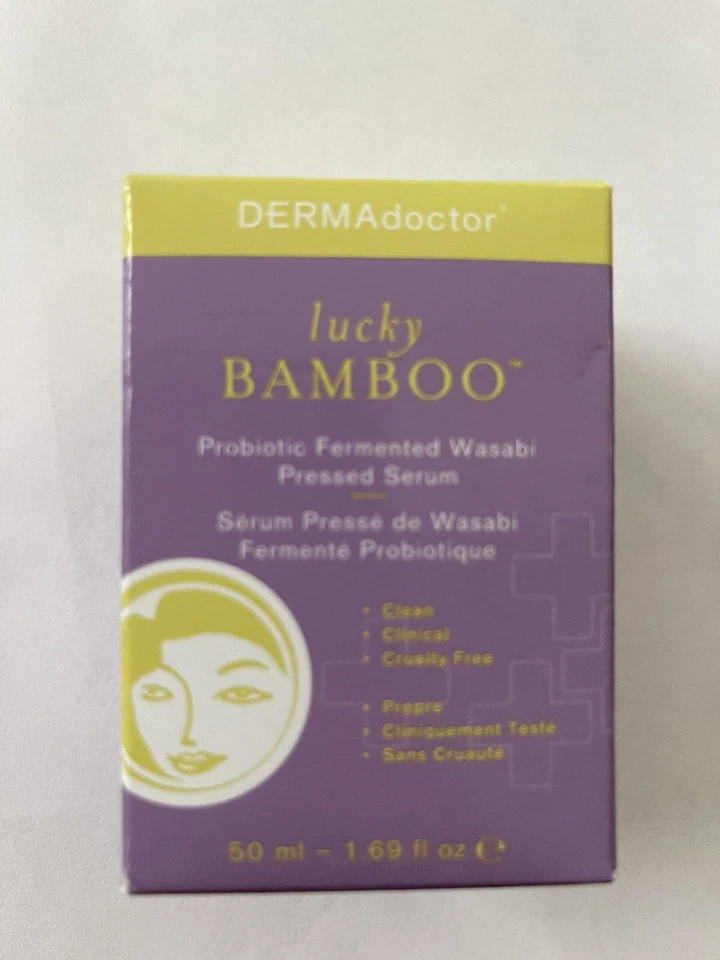 Dermadoctor Lucky Bamboo Fermented Wasabi Pressed Serum 1.69fl Oz Full Size - Image 2 of 4