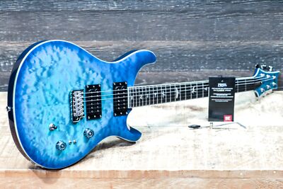 PRS SE Custom 24-08 Quilt Maple Top Lake Blue Electric
