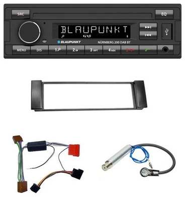 Blaupunkt USB DAB MP3 Bluetooth Autoradio für Audi A3 8L 00-03 A6 C5 00-04 Aktiv - Bild 1 von 4