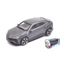 Lamborghini Urus 2018 Silvergun 1:43 Burago Auto Stradali -D- Neues Modell