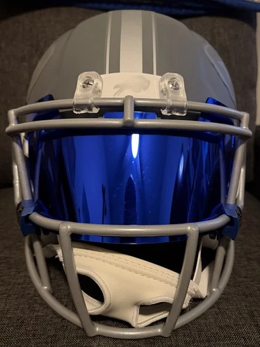 Buffalo Bills - Josh Allen Signed Full Size Replica Slate Helmet With Visor.