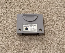 Official Nintendo 64 N64 OEM Video Game Memory Card Controller Pak Pack SAVE OEM