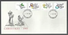 CHRISTMAS, 1985 Australia Post First Day Cover. FDC. STAMPS