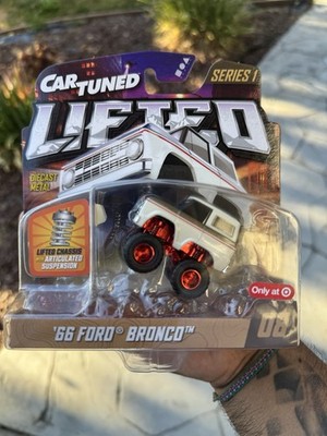 2026 Car Tuned Lifted 66 Ford Bronco RED BOTTOM RB Chase - Target Exclusive