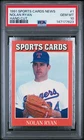 147177622 Nolan Ryan 1991 Sports Cards News #1 PSA 10