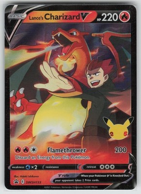 Lance's Charizard V Promo SWSH: Sword & Shield Promo Cards SWSH133 NM